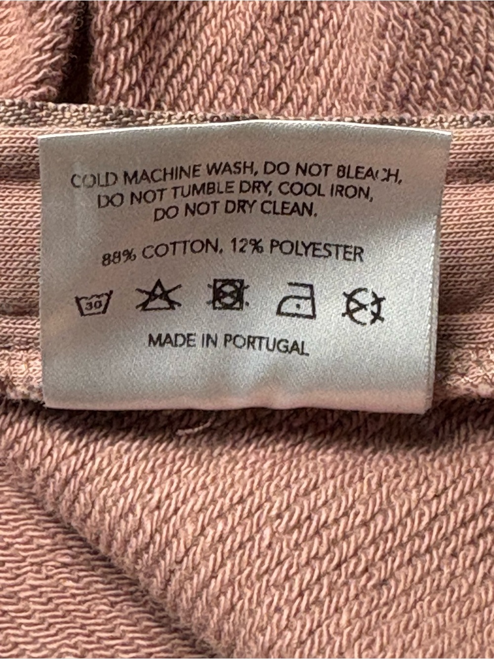 Varley Blush Manning Double Side-Zip Sweatshirt Size Large - Picture 12 of 12